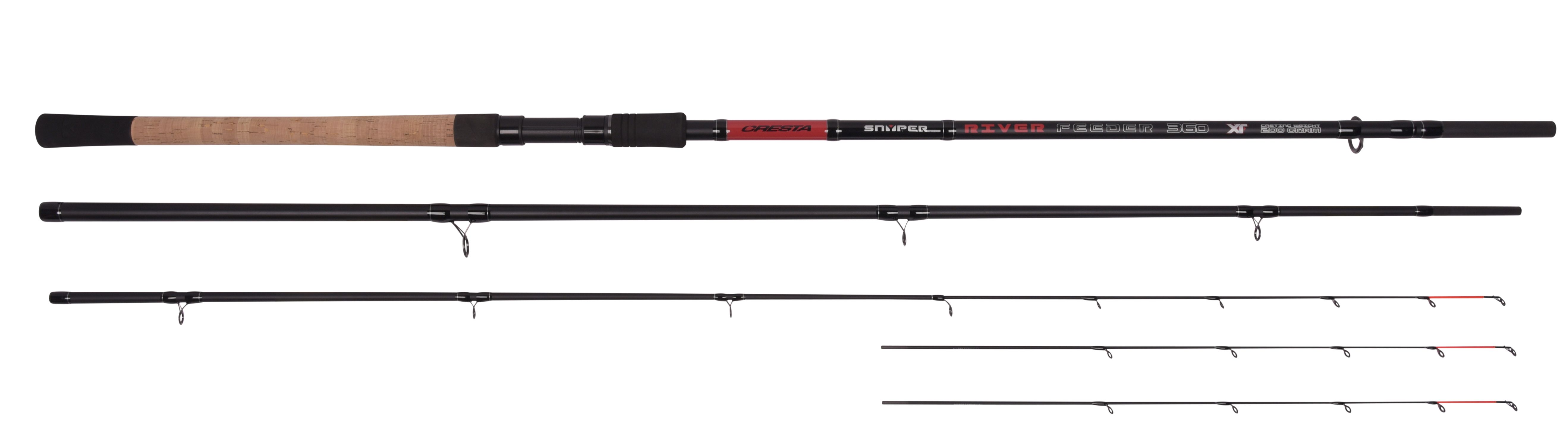 Cresta Snyper River Feeder 360XT; L: 3,60 m; Wg: 100-200 g