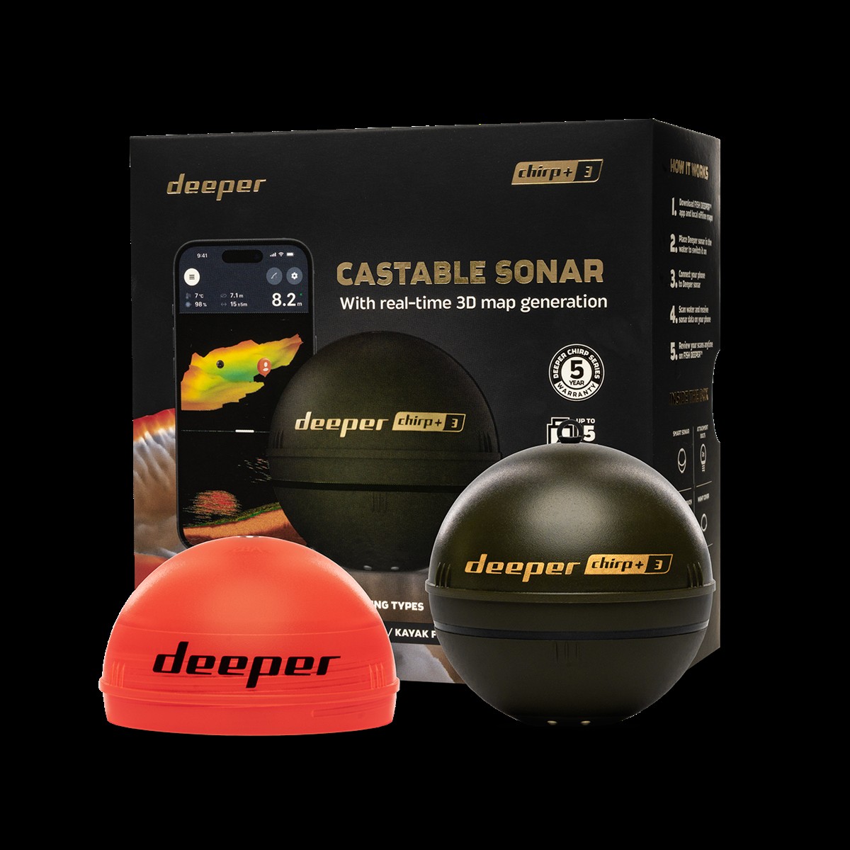 Deeper Smart Sonar Chirp+ 3