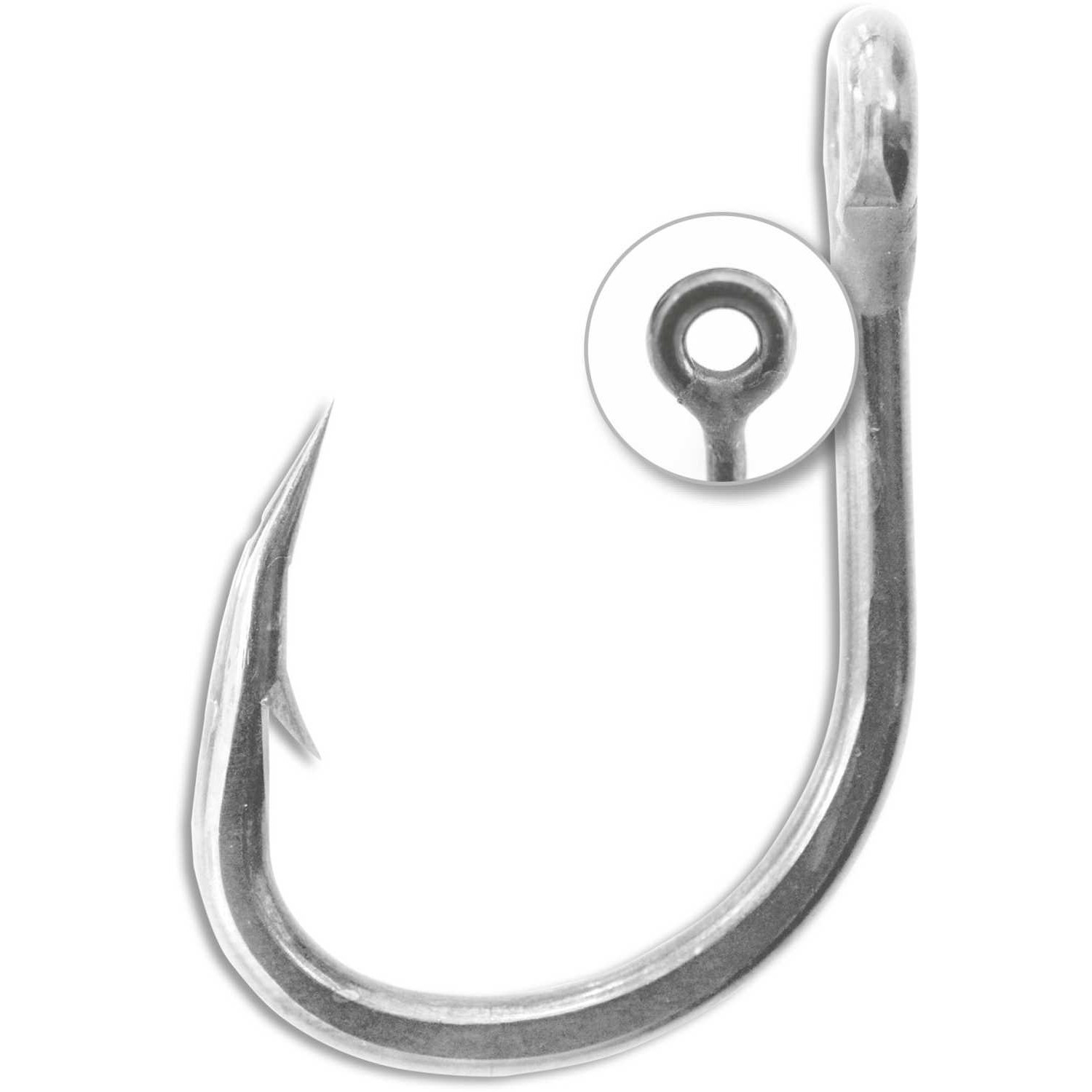 Black Cat Rigging Hook Zinn; 6 Stück; 8/0