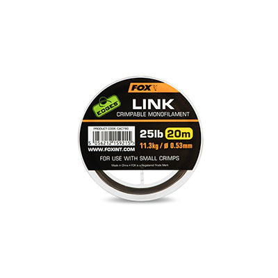 Fox Edges Link Trans Khaki Mono 35 Lb