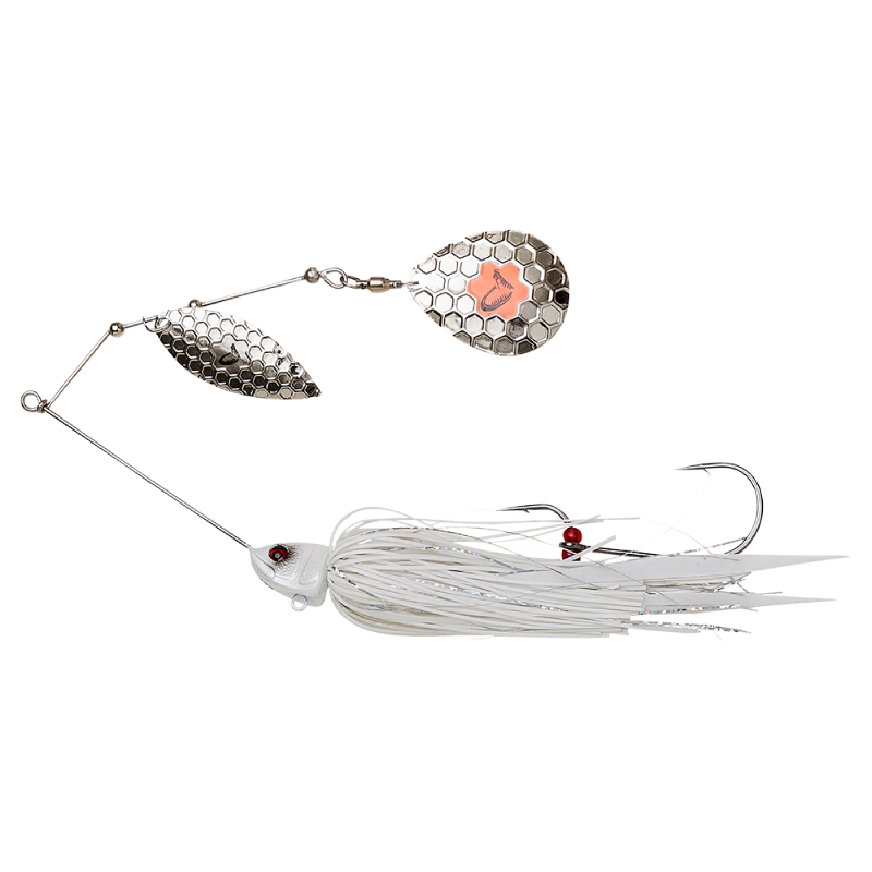 SAVAGE GEAR DA'BUSH SPINNERBAIT 14CM 21G SINKING WHITE SILVER