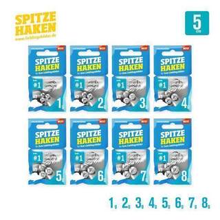 Lieblingsköder Spitze Haken; Größe #1; 3 Gramm