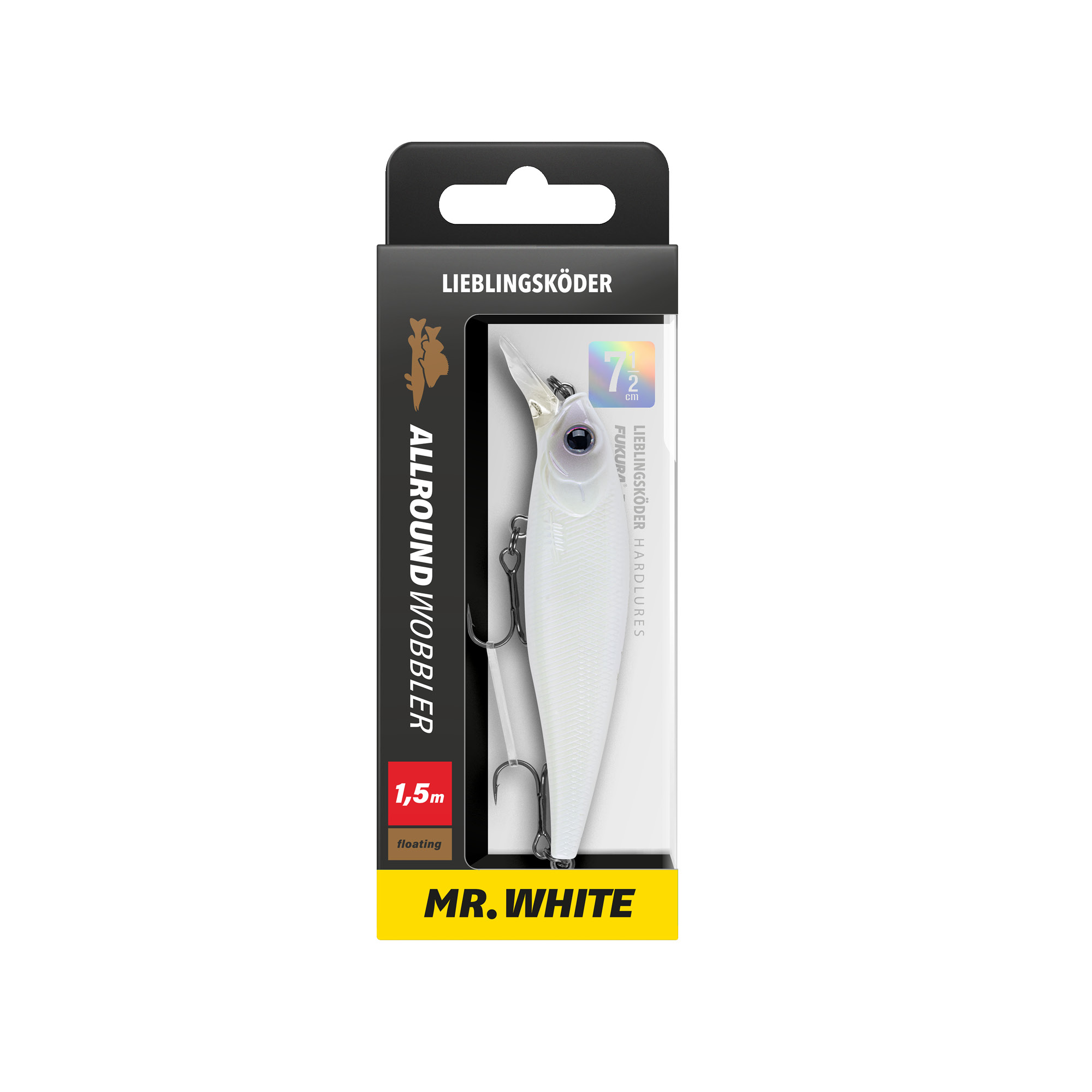 Lieblingsköder Allroundwobbler Mr. White