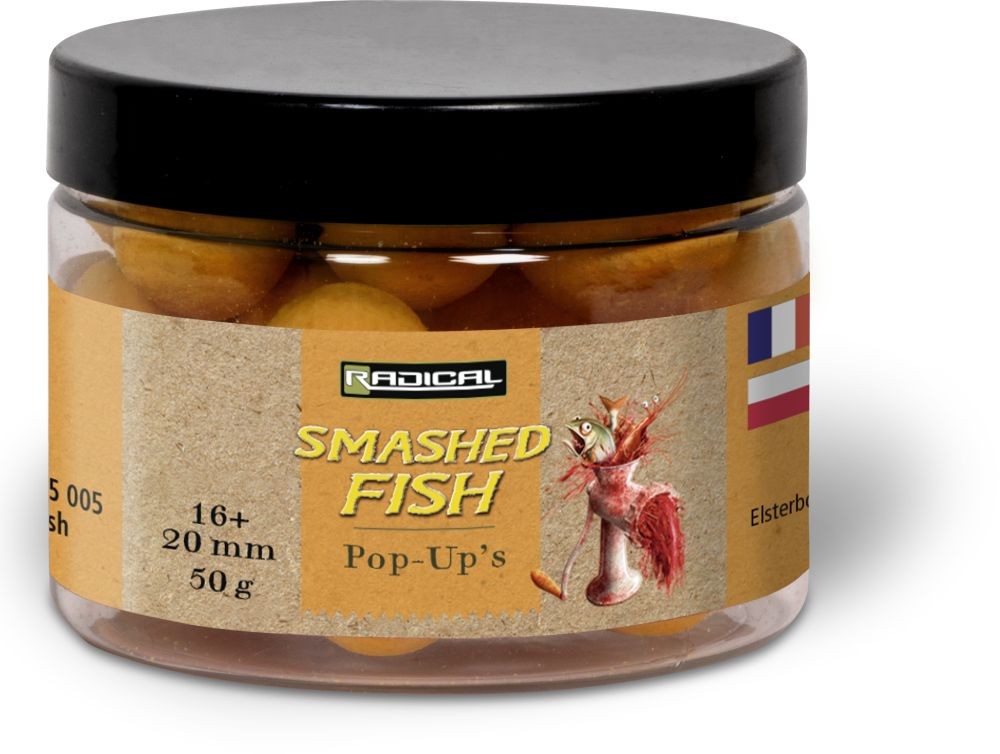 Radical Smashed Fish Pop Up´s; 16 & 20 mm; 50 g