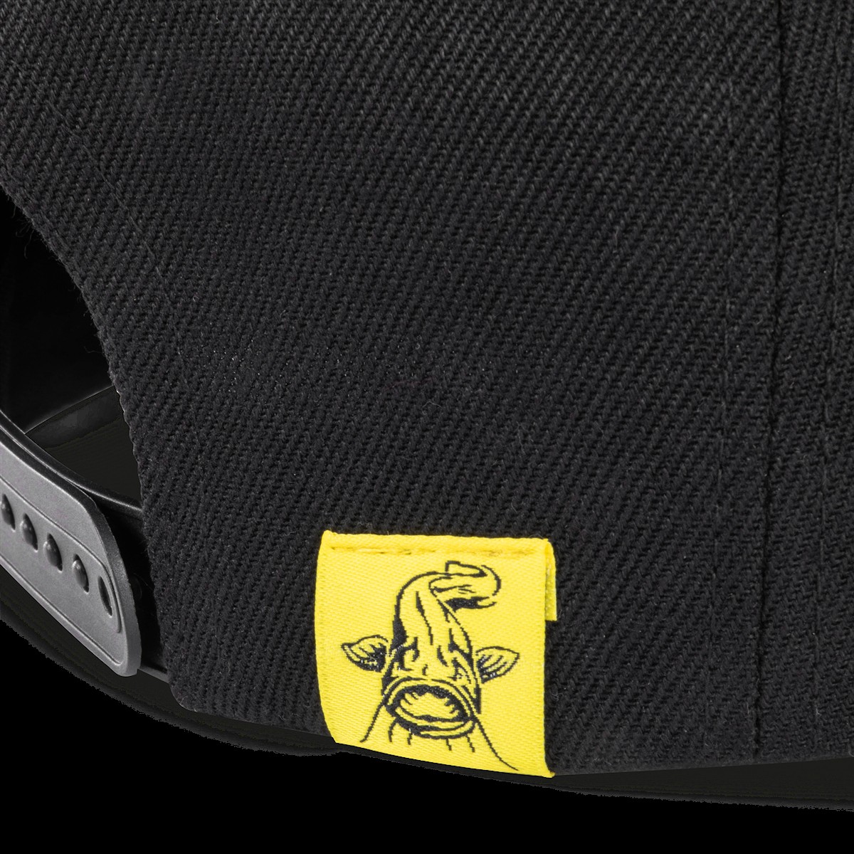 Black Cat Flat Peak Cap Black Cat Flat Peak Cap