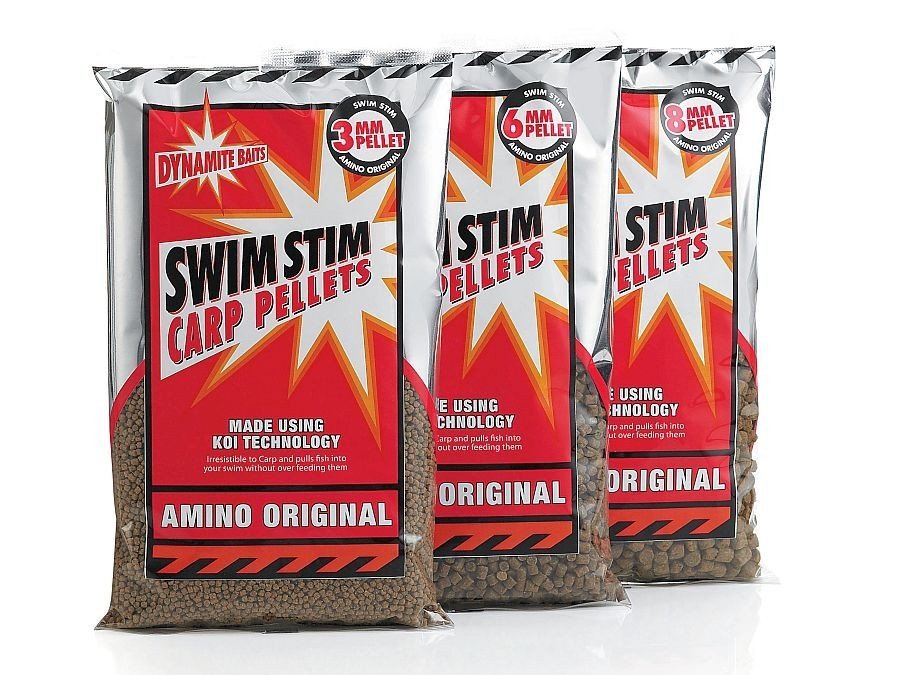 Dynamite Baits Swim Stim Amino Pel. 6mm 900g Dynamite Baits Swim Stim Amino Pel. 6mm 900g