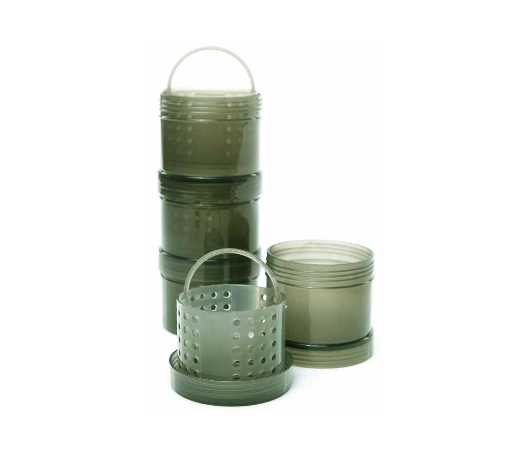 RidgeMonkey Modular Hookbait Pots; Green