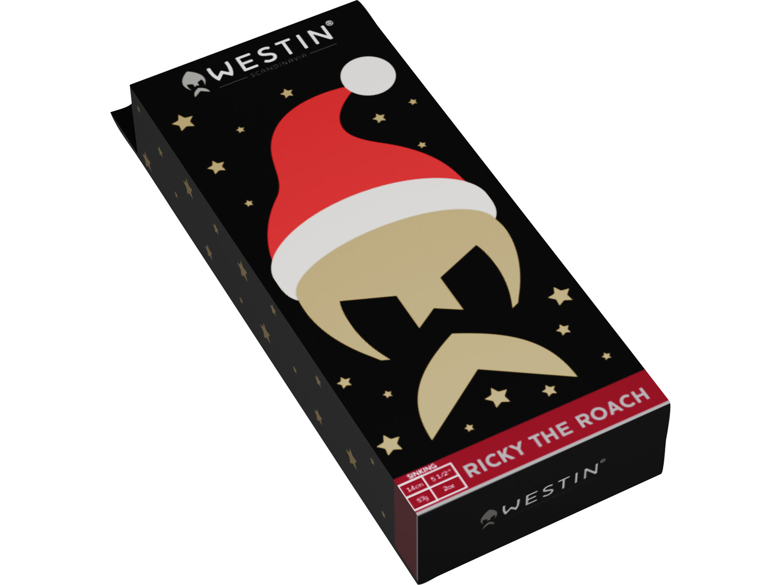 Westin Ricky the Roach R´N´R 14 cm; 57 g.; Christmas Edition 25