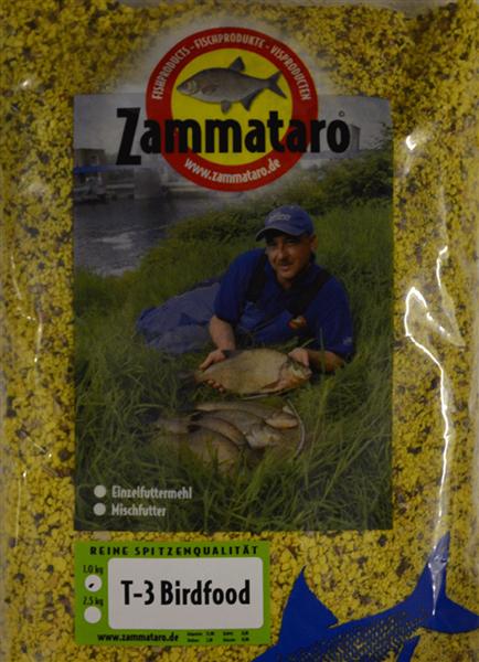Zammataro T-3 Birdfood; Gelb (für große Fische); 1 kg