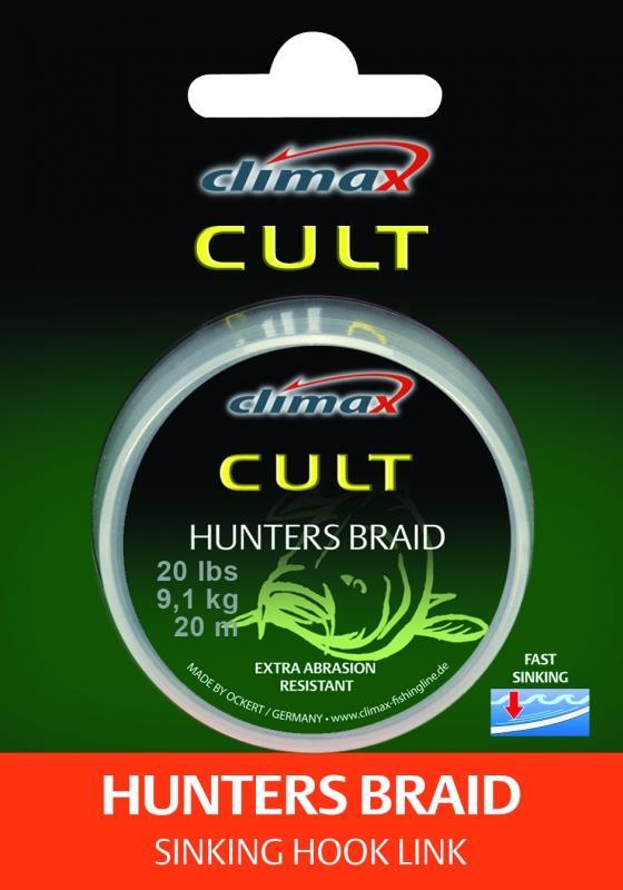 Climax Cult Hunters Braid; 30 lb; 15 kg.; 20 m; Farbe: Gravel