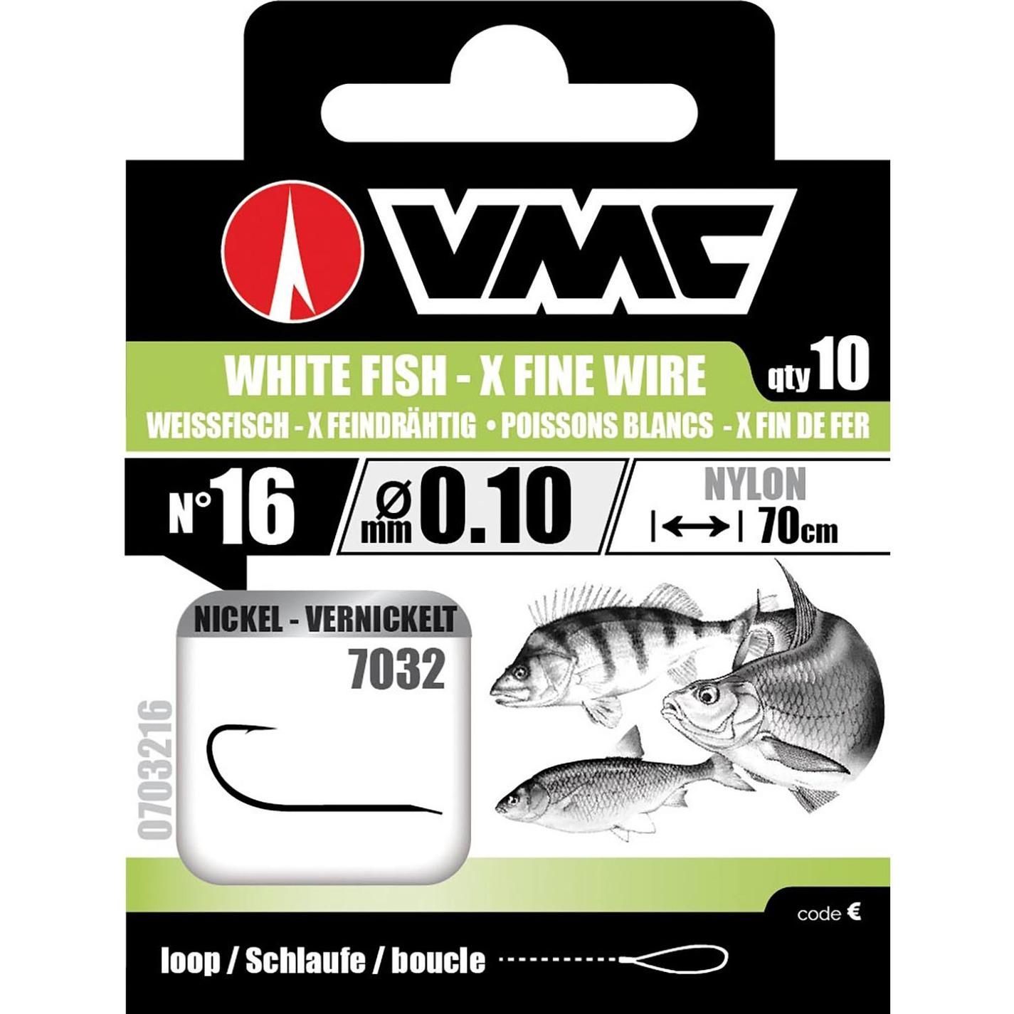 VMC White Fish X-Fine Wire 70 cm # 14 / 0,12 mm