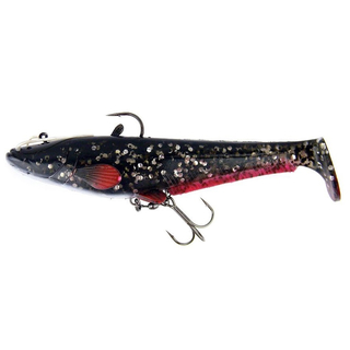 DAM Effzett Real Life Catfish Loose Body Paddle Tail 250 mm, 165 g, Grey