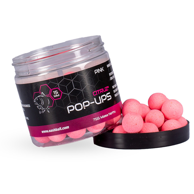 NashBait Citruz Pop-Ups pink; 20 mm; 75 g