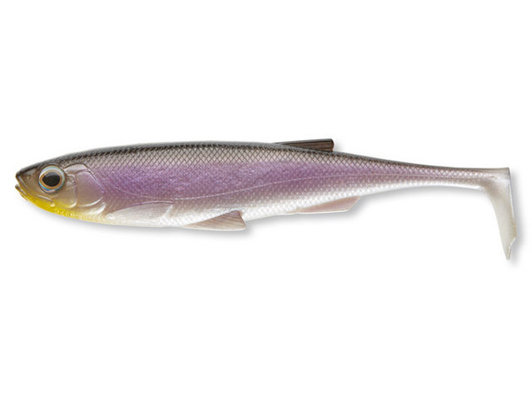 Daiwa Tournament Duckfin Liveshad 10 cm; Purple Ghost; 3 Stück