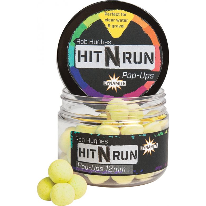 Dynamite Baits Hit'n Run Popups Yellow 15 Mm