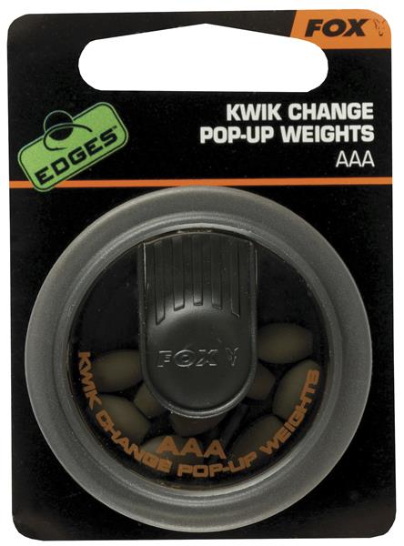 Fox Kwik Change pop-Up Weights; AAA