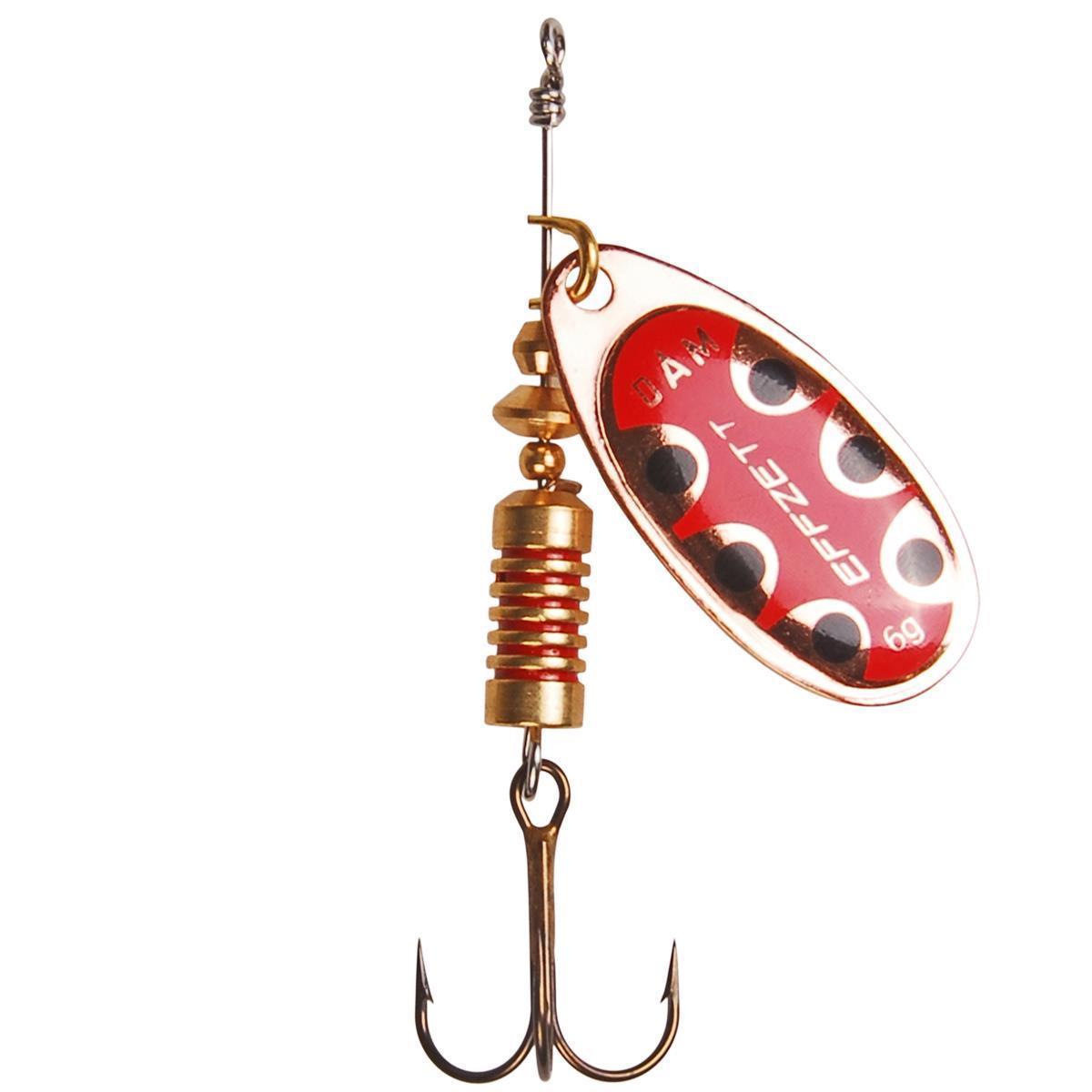 DAM Effzett Standart Spinner; Kupfer / Black Dot; Gr. 1; 3 gr.