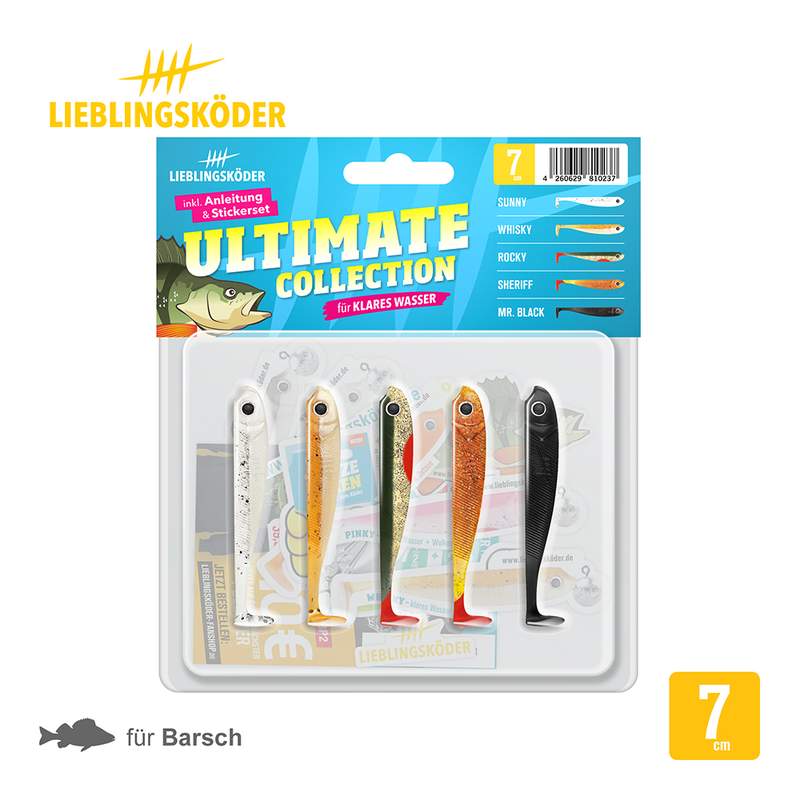Lieblingsköder Ultimate Collection; 7 cm; Klares Wasser