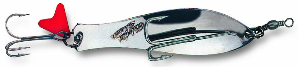 DAM ORIGINAL HEINTZ SPOON; 110 mm; 45 gr.; Silber / Gold