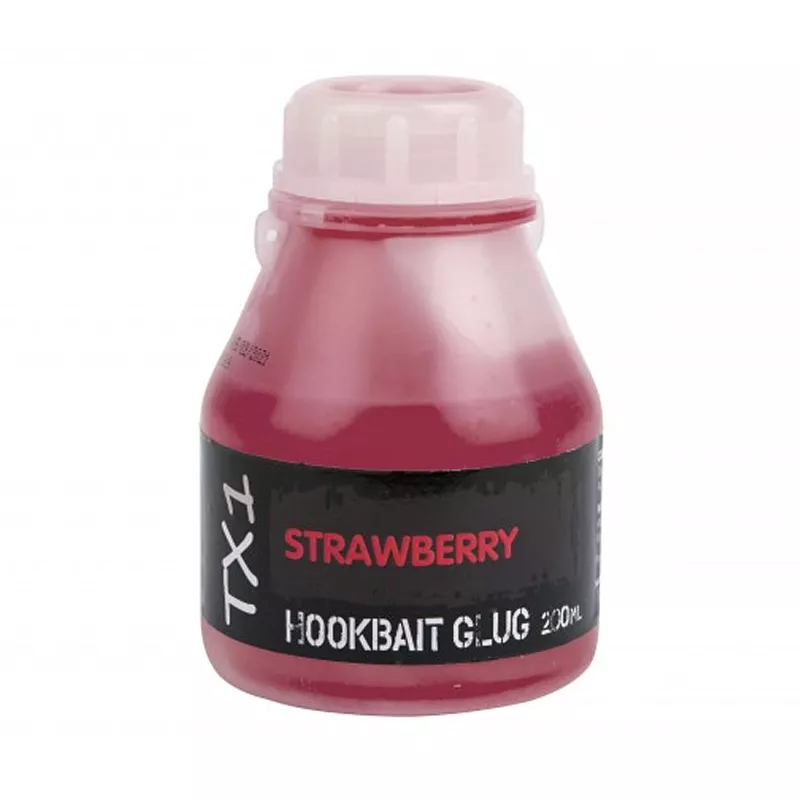 Shimano Tx1  Hookbait Glug 200ml Hookbait Dip Strawberry