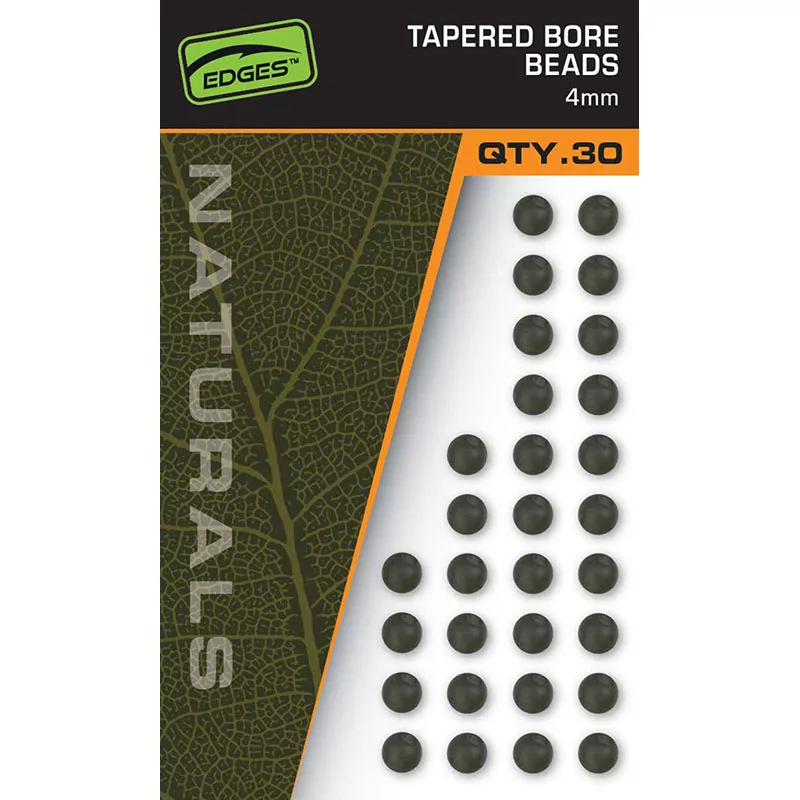 Fox Naturals 4mm Tapered Bore Beads Qty. 30