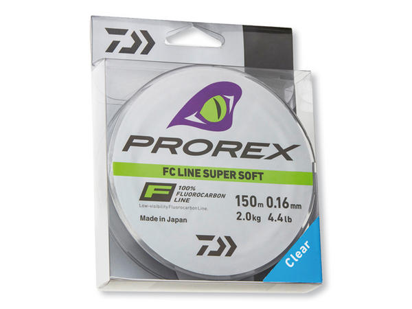 Daiwa Prorex Fluorocarbonschnur; 150 m; 0,40 mm; 10,4 kg