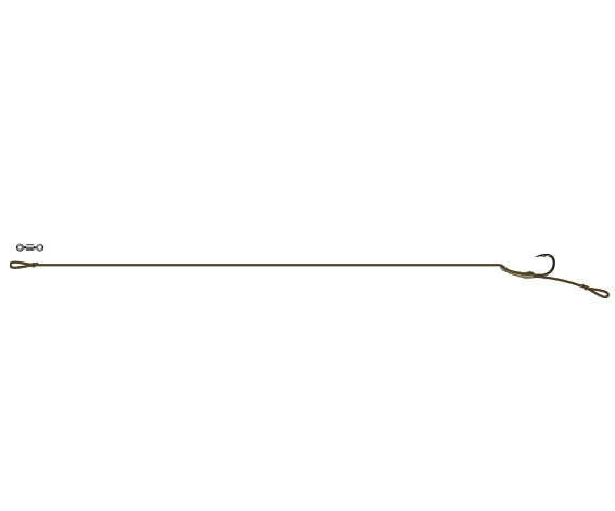 Strategy Pole Position Snowman Rig; Gr. 6; 25 Lbs; 18 cm; 2 Stück