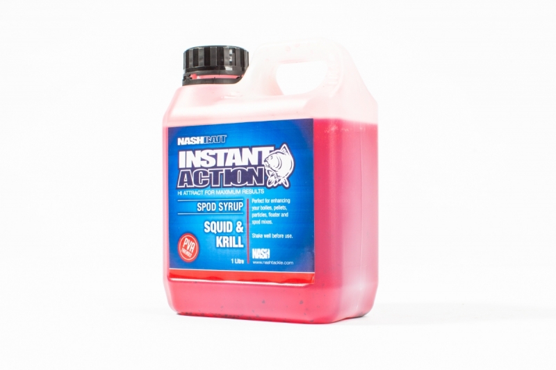 NashBait Instant Action Spod Syrup Squid&Krill; 1l