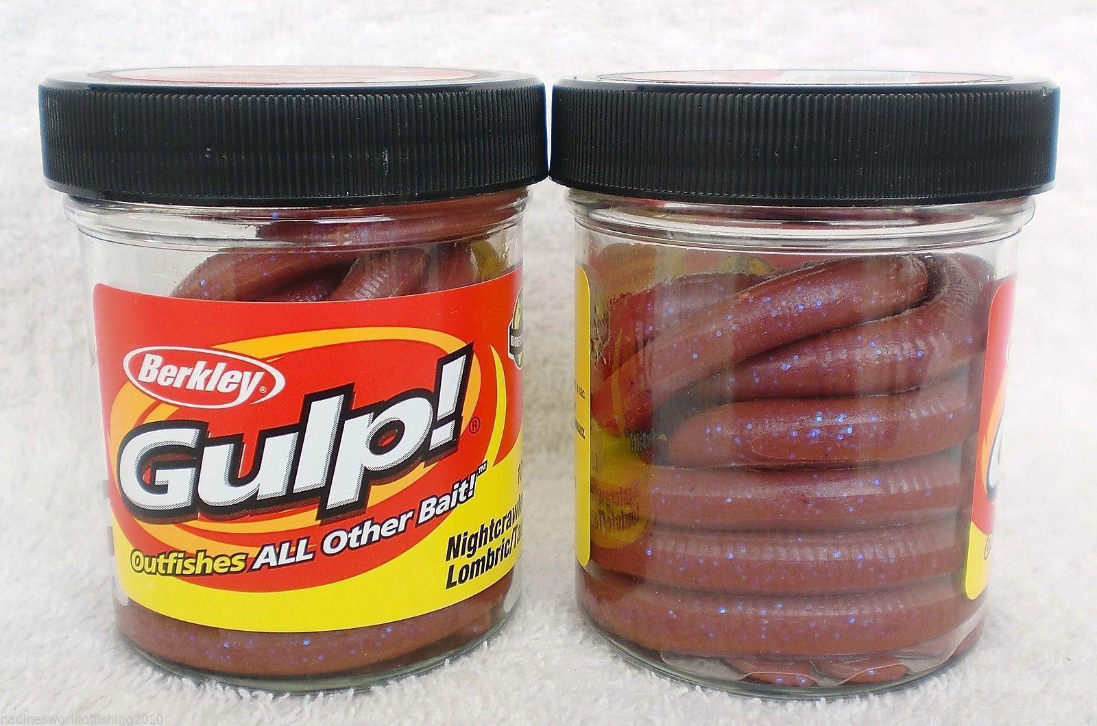 Berkley Gulp Nightcrawlers/Lombric/Tauwurm; Natural Berkley Gulp Nightcrawlers/Lombric/Tauwurm; Natural