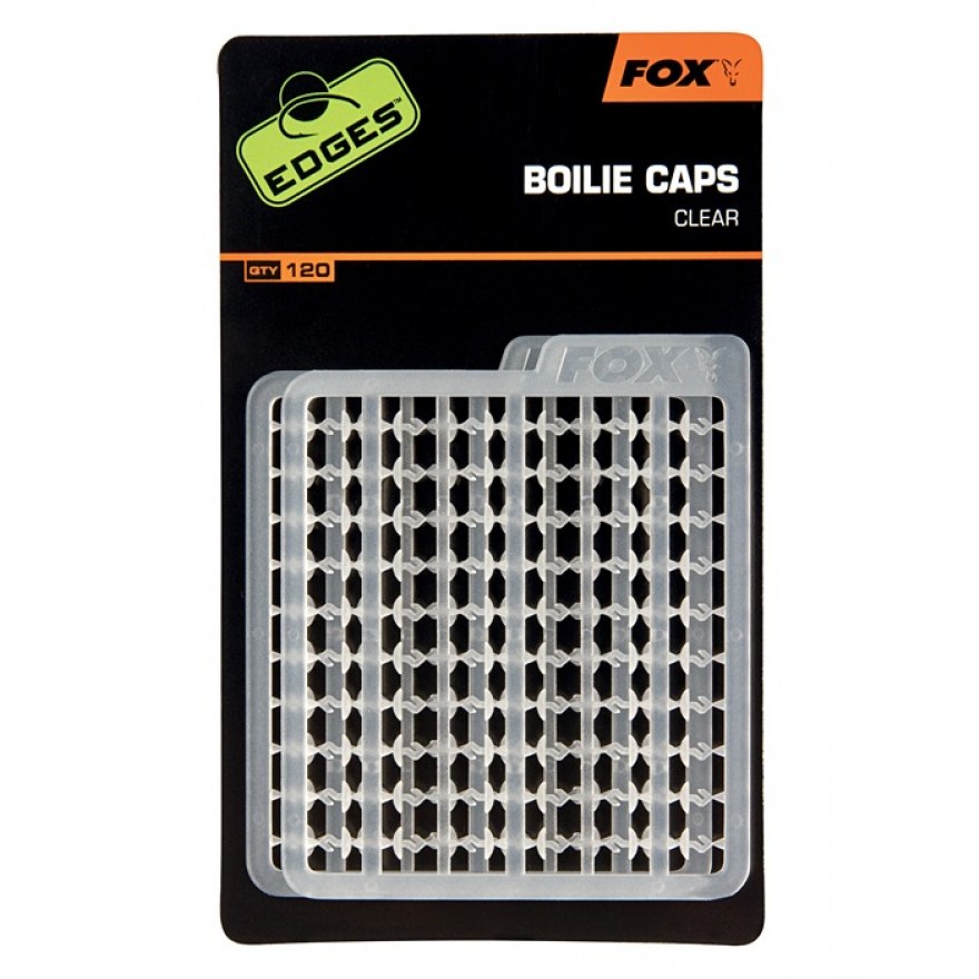 Fox Edges Boilie Caps Clear Qty. 120