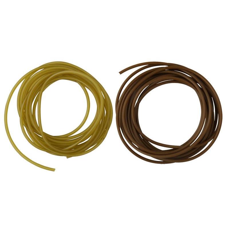 MAD Anti Tangle Rig Tubing; 0,75 mm x 2 m; Brown