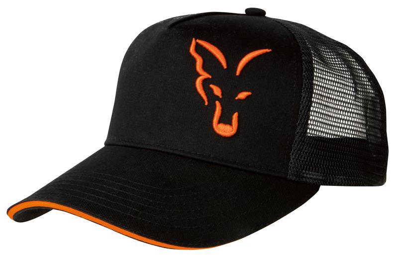 Fox Trucker Cap Black / Orange