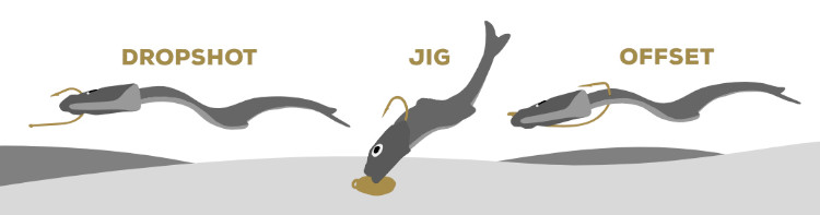 LMAB Finesse Filet 11 cm; Pike
