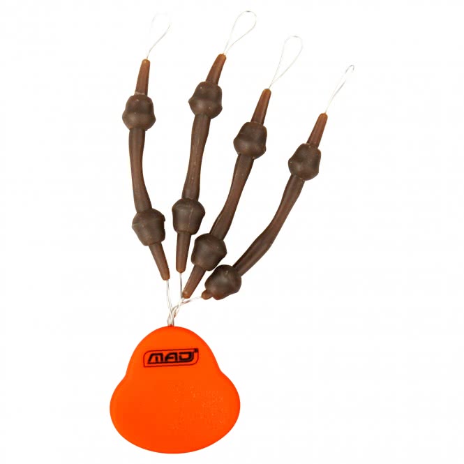 MAD Heli Chod System Brown; 4 Stück