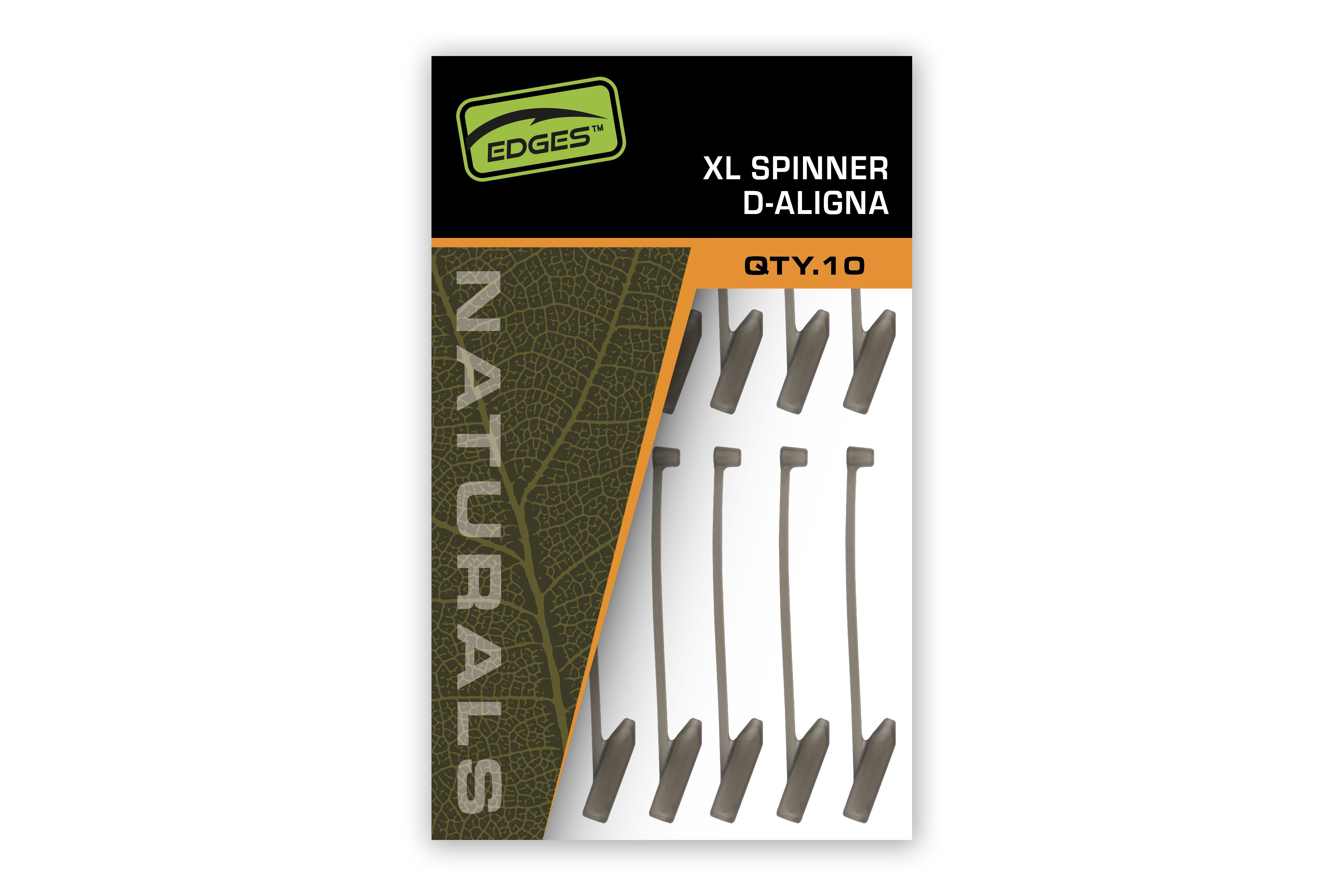 Fox Edges Naturals XL Spinner D-Aligna Qty.10