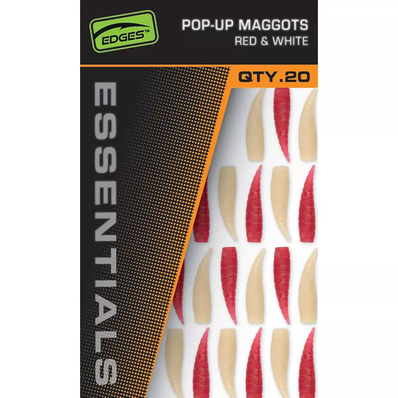 Fox EDGES™ Essentials Pop-up Maggots Qty. 20