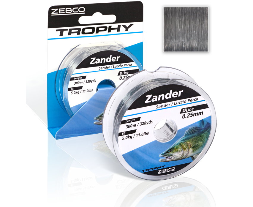 Zebco Trophy Zielfischschnur Trophy Fluo Manie 0,30 mm / 6,9 kg 250 m