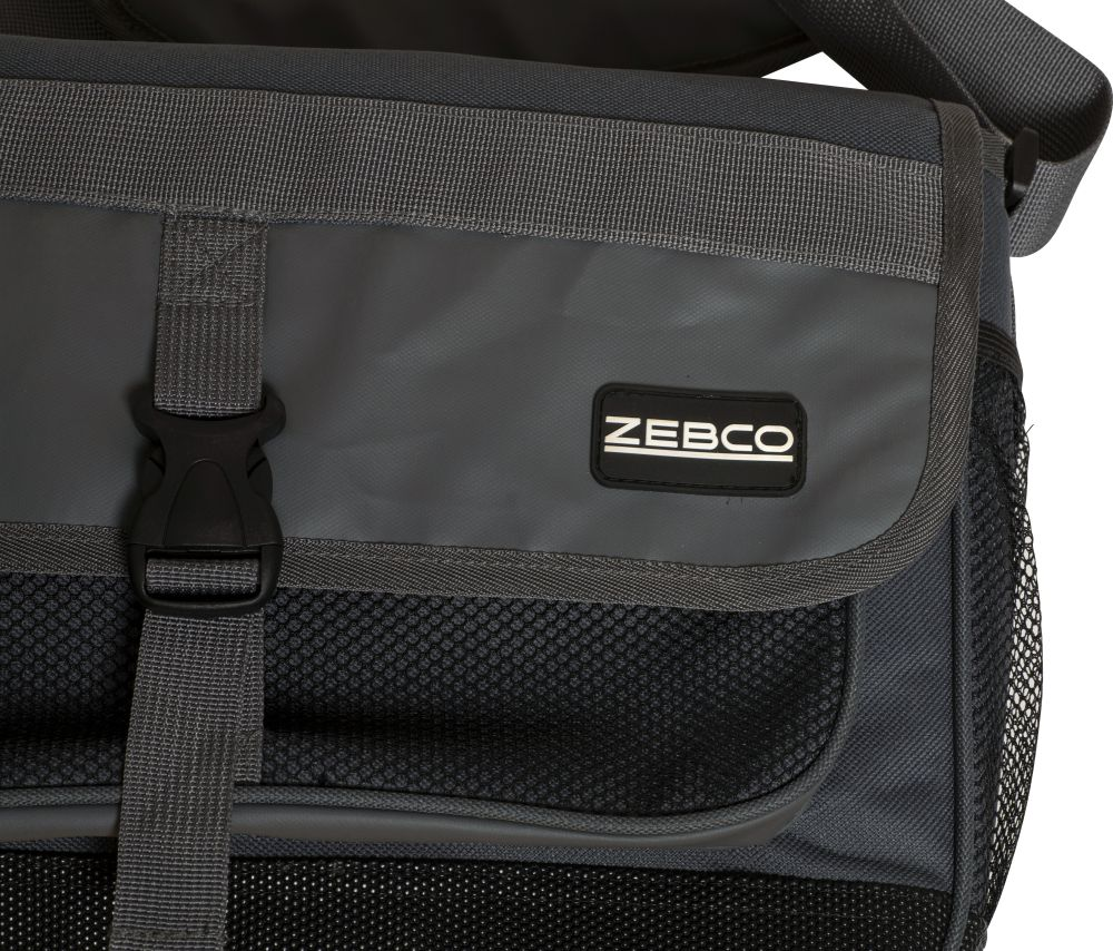 Zebco Shoulder Bag Grün / Grau 40 x 28 x 5 cm