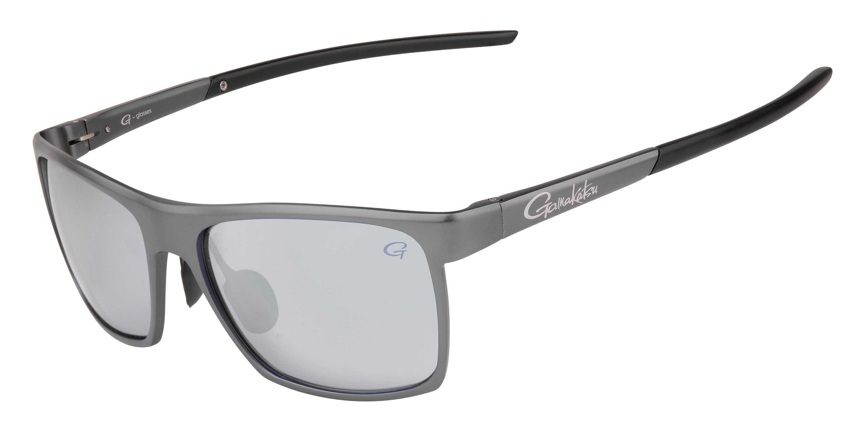 Gamakatsu G-Glasses Alu Light Grey / White Mirror
