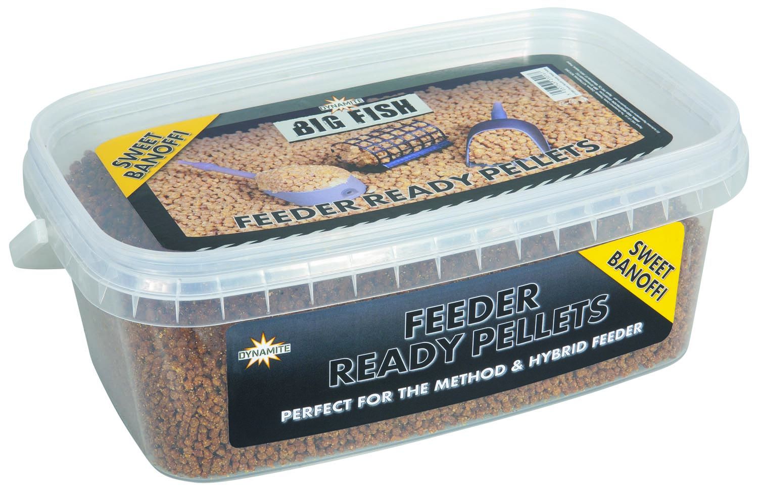 Dynamite Baits Big Fish Feeder Ready Pellets 1,2 kg Sweet Banoffi Dynamite Baits Big Fish Feeder Ready Pellets 1,2 kg