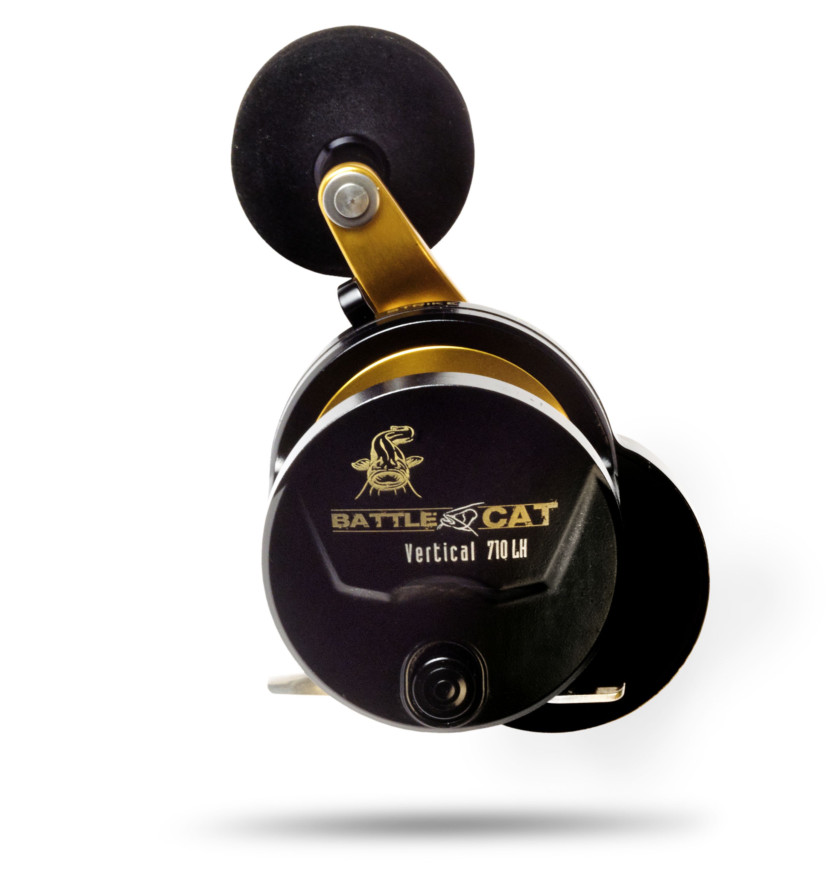 Black Cat Battle Cat Vertical Modell: 710 LH ·  Kugellager: 7 ·  345m/ 0,25mm · Bremskr. 15kg / 33lbs