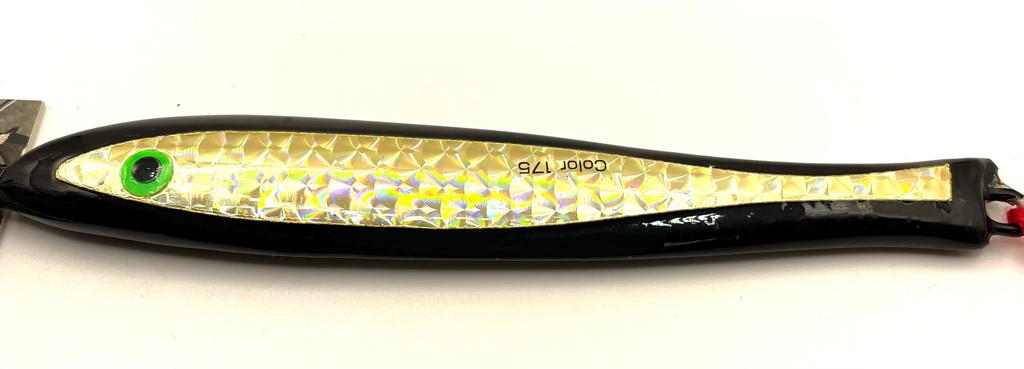 Eisele Reflex Pilker Schwarz/Gold 175 g