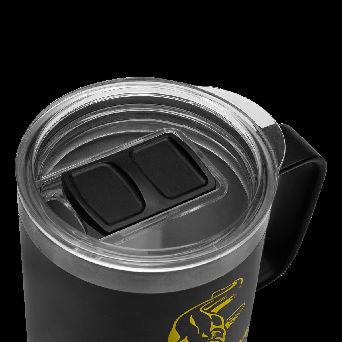 Black Cat Stainless Steel Thermal Mug