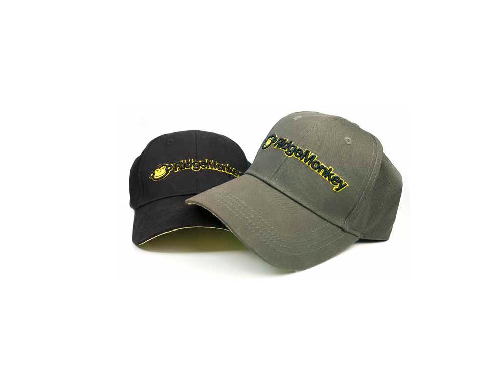 RidgeMonkey General Baseball Cap Black