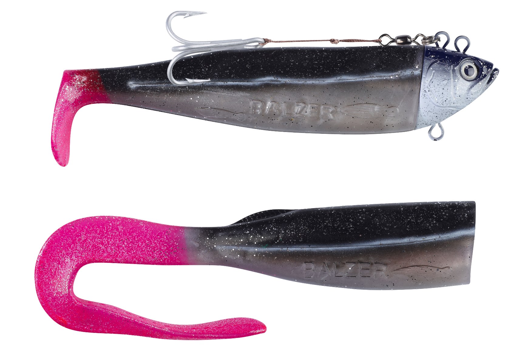 Balzer Adrenalin Arctic Shad 24 cm, 400 g, 5/0  Seelachs