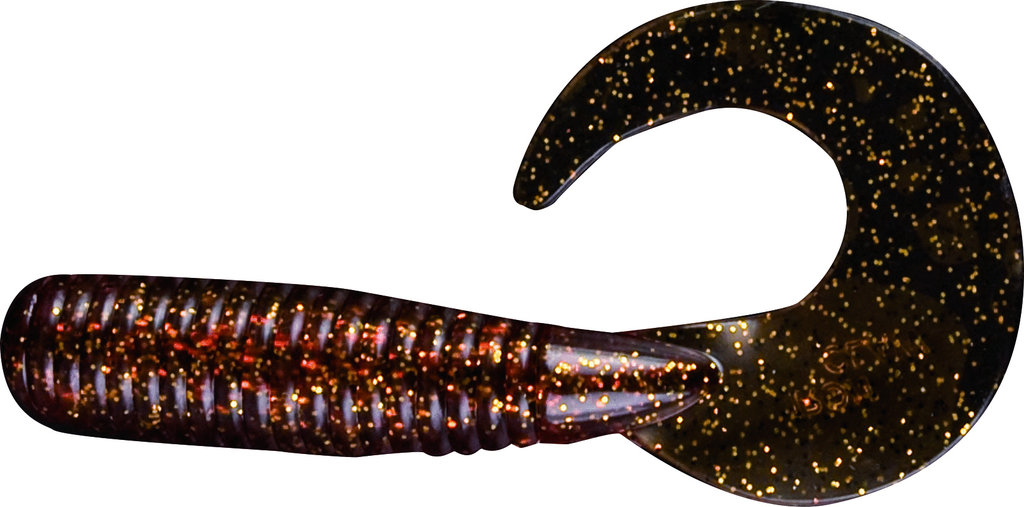 Iron Claw Twister 21 cm motoroil-glitter