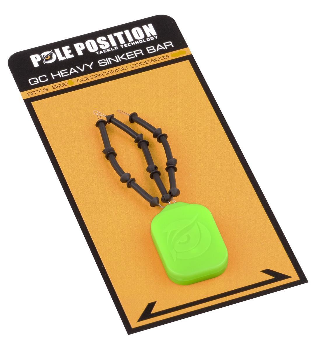 Strategy QC Heavy Sinker Bar; Camou; Sz. S; Qty. 9