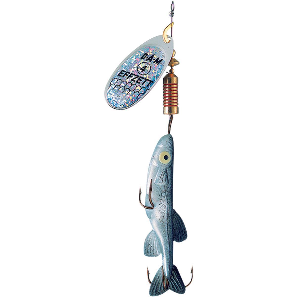 DAM Effzett Minnow; Silver / Black; Gr. 3; 7 gr.