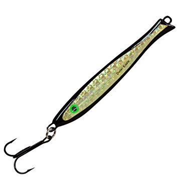 Dieter Eisele Reflex-Pilker; Schwarz/Gold; 80 gr.