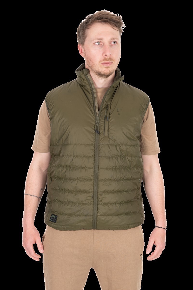 Fox Olive Quilted 100 Gilet XXXLarge